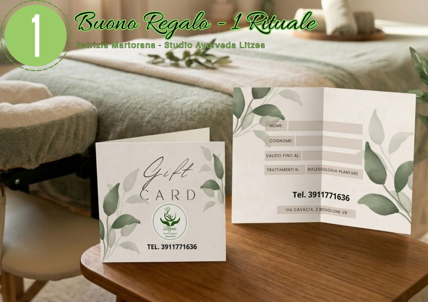 Buono regalo 1 rituale Ayurvedico